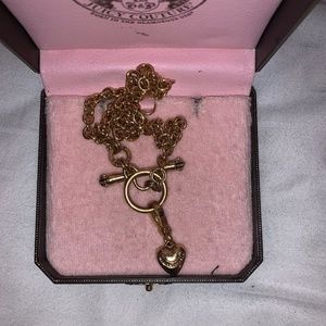 Juicy Couture Gold Chain Necklace